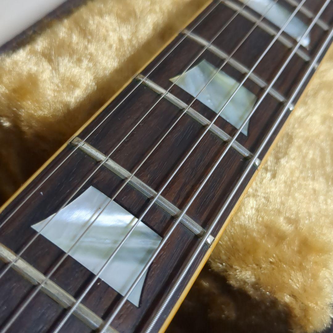 GRECO SUPER　REAL　トップフレイム中古JUNK　puコンデンサ無し