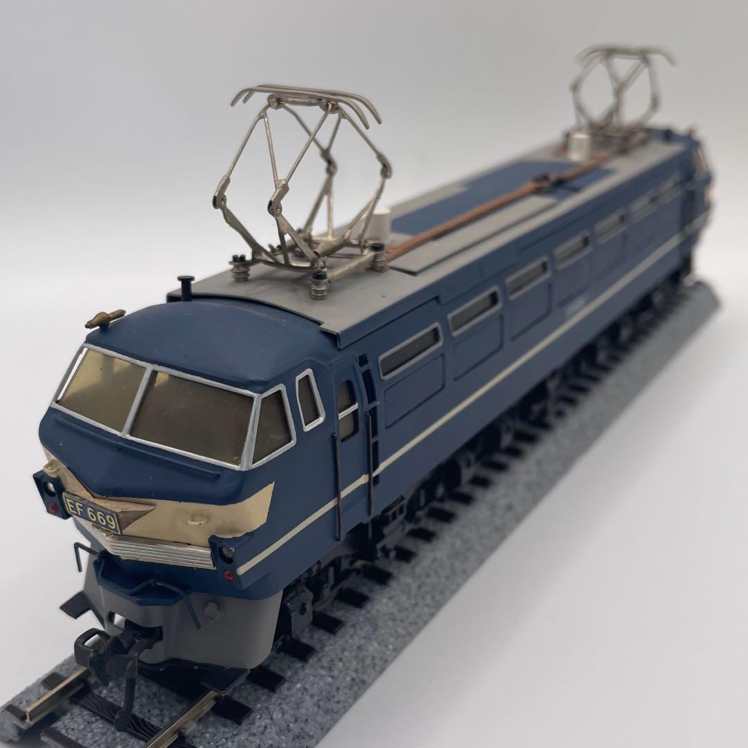カツミ　EF66 HOゲージ 鉄道模型 青色 車両