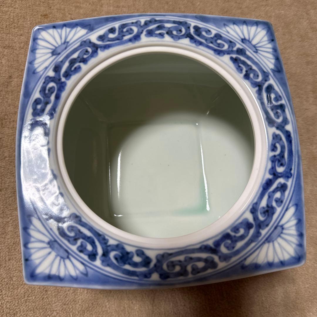 福泉窯　水指型蓋物　有田焼