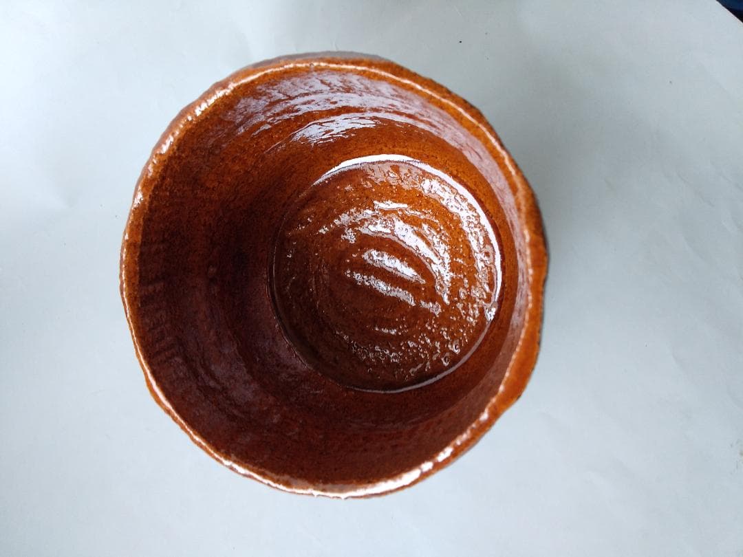 佐々木昭楽 飴楽 楽茶碗 楽焼 鶴の絵 共箱 共布 茶碗 茶道具 抹茶碗 新品