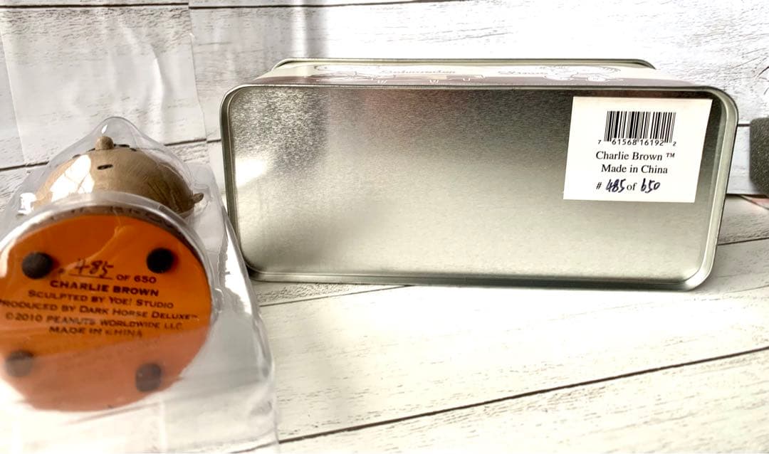 最終値下げ早い物勝ち　限定650個　ダークホース　フィギュア　チャーリーブラウン