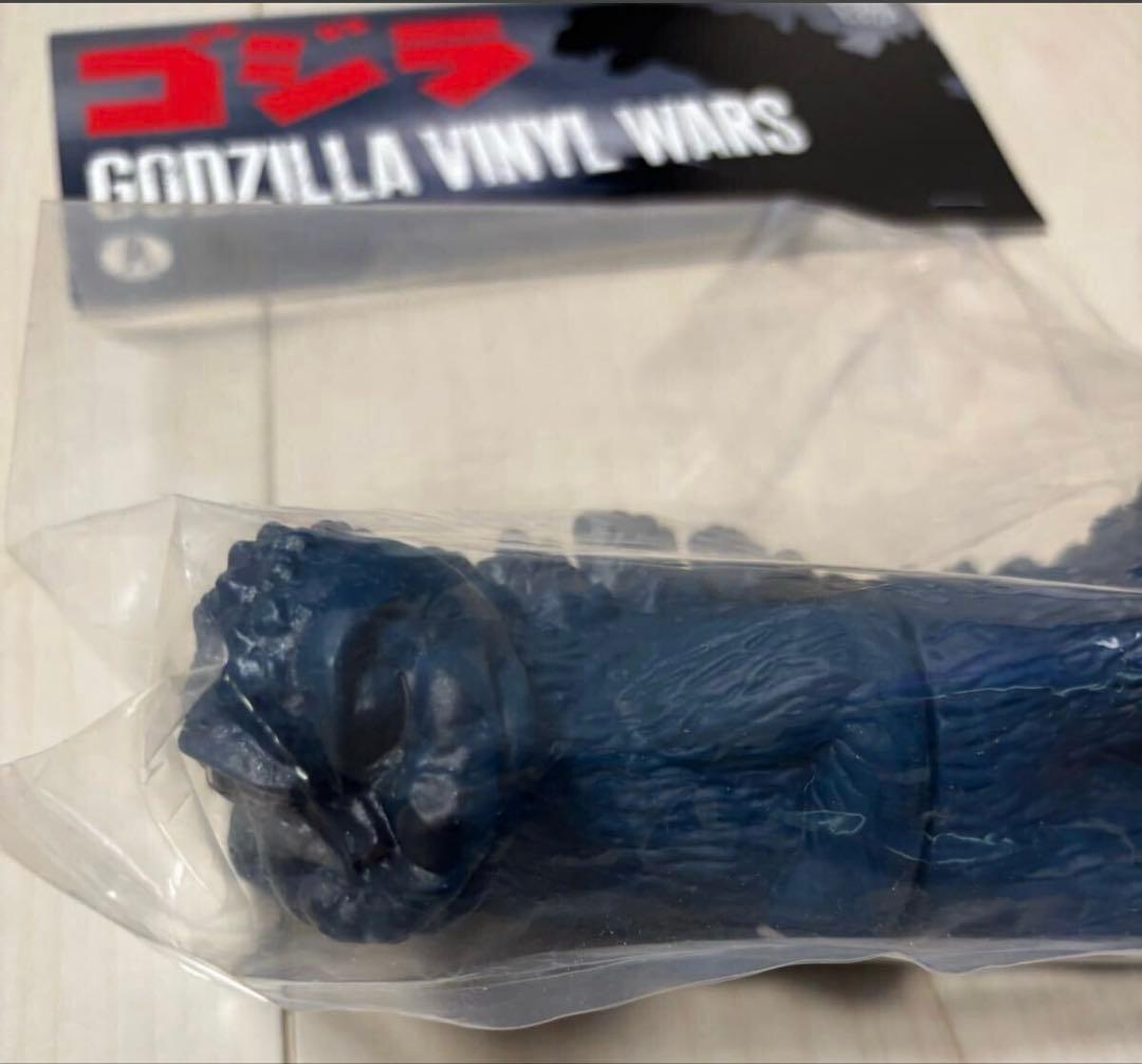 メディコムトイ ソフビライフ おひるねゴジラ ゴジラブルー 新品未開封