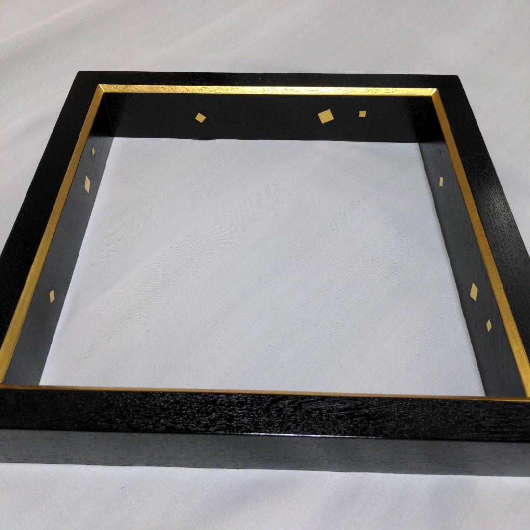 炉縁　茶道具　純金箔使用　未使用