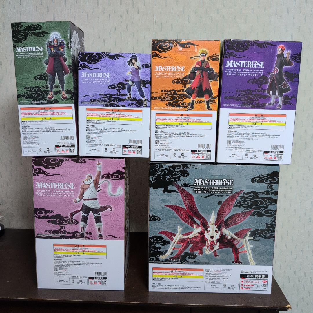 一番くじ　ナルト　フィギュア　A　B　C　D　E　ラストワン　コンプ　おまけ付④