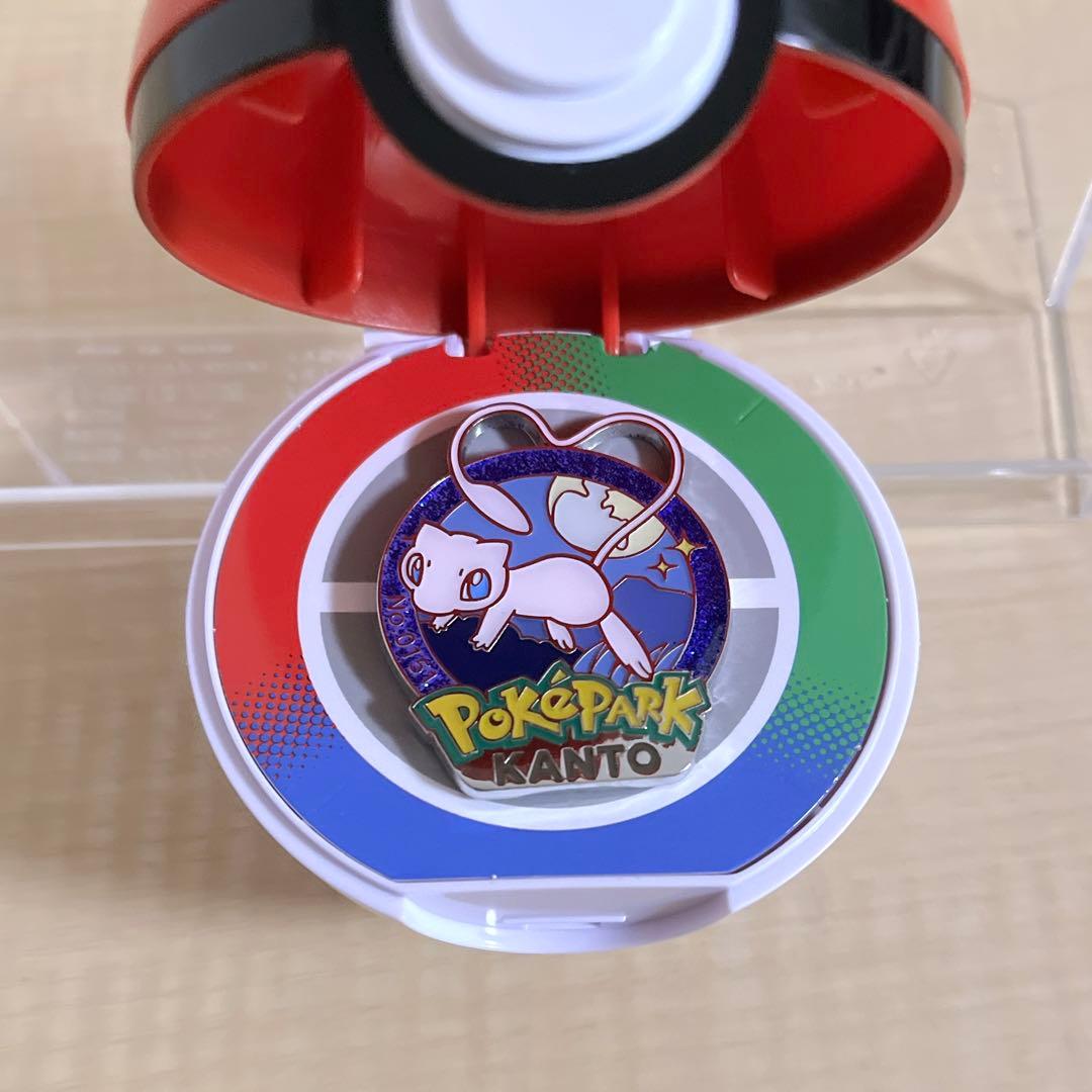 ポケモン ポケパーク カントー ピンズ No.0151 ミュウ ボール付き