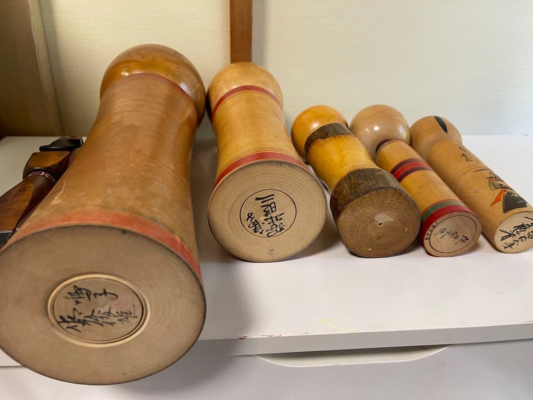 伝統　こけし　kokeshi 骨董　antique 京都　Japan 人形