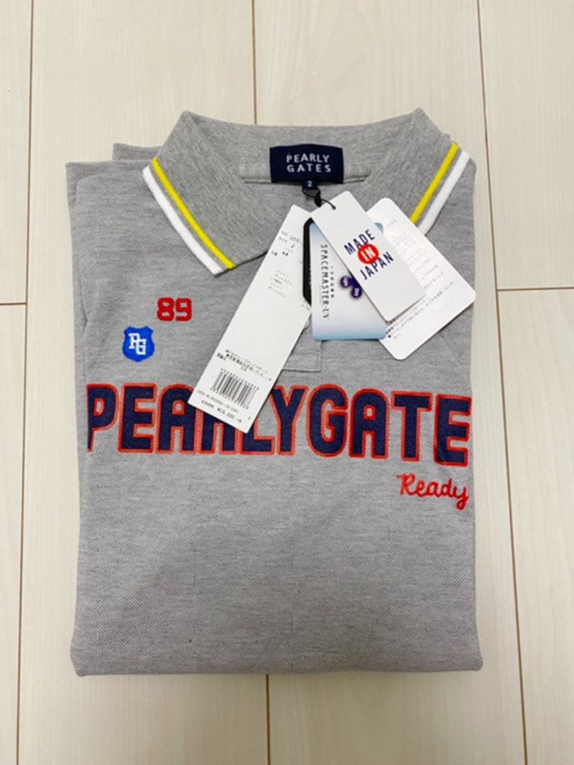 新品　パーリーゲイツレディース吸汗速乾UVケアポロシャツ　値下げしました