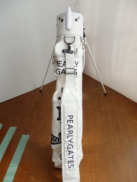 美品：人気のPEARLY GATES PG1989 ゴルフハーフスタンドバッグ
