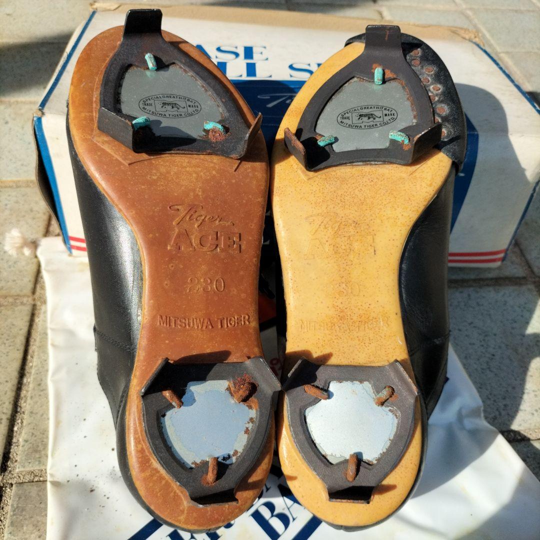 【1970s】美津和タイガー 野球スパイク 未使用【希少】