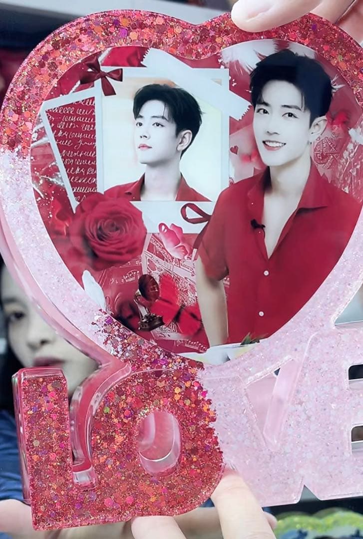 新作 肖戦 超大Loveスタンド　置物 8点セット❣️確認用❣️0108