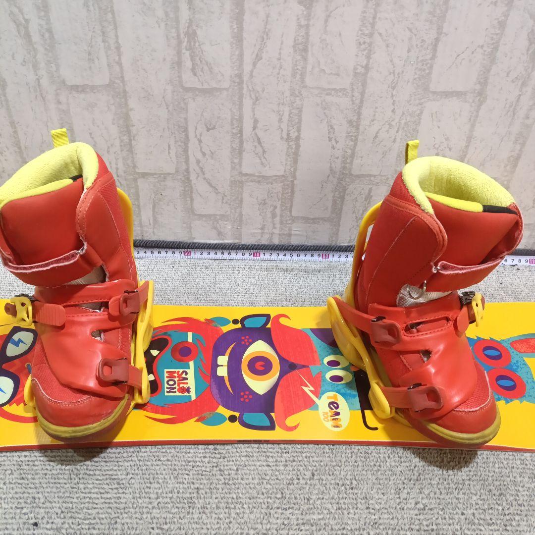 メンテ済■SALOMON-100cm■ブーツ19.5〜20.5cm■ジュニア子供