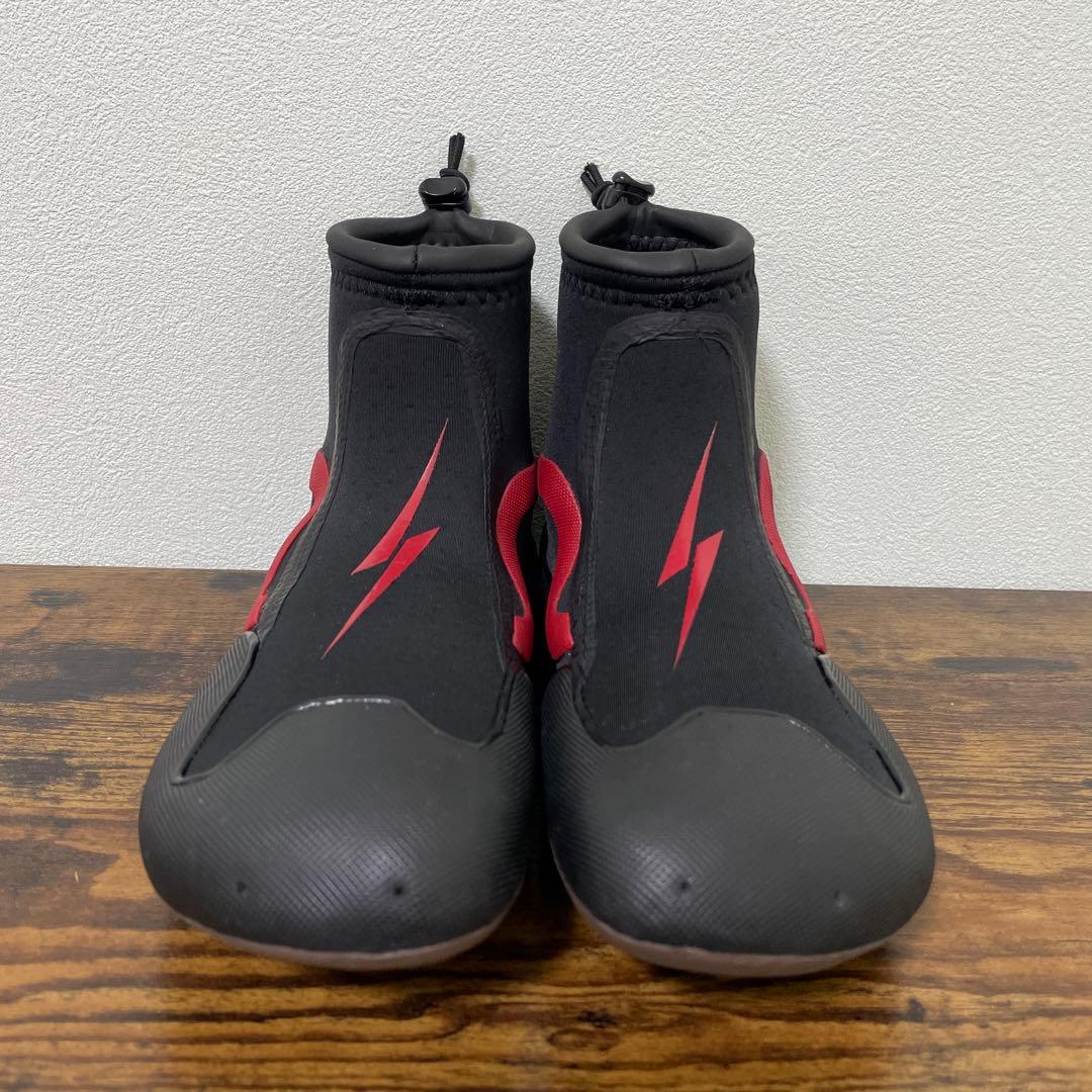 バンズ　サーフブーツ 2 ミッド　25cm　ネイサンフローレンス　ブラック