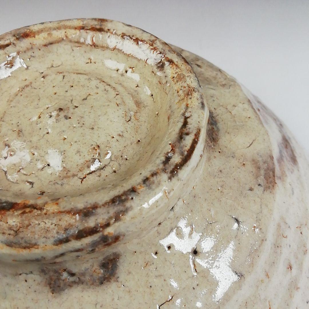 Ｔ３８　茶碗　『萩焼』『平茶碗』『大野瑞峰造』　共箱　抹茶碗　茶道具