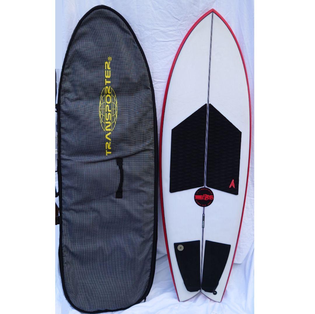 JS　レッドバロン　5'7　FCS2　ツインフィン　キールフィン2セット付