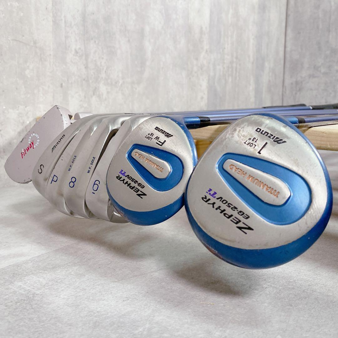 V812 ミズノ レディース ゴルフ クラブ セット ピンク キャディバッグ