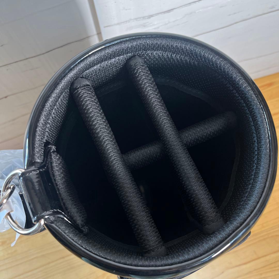 【美品】本間ゴルフ　キャディバッグ　ブラック　スケルトン　8型