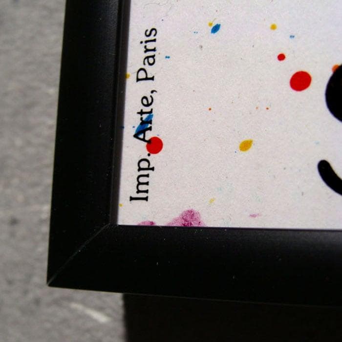 額装済/COMPOSITION 1983/サム フランシス/アートポスター