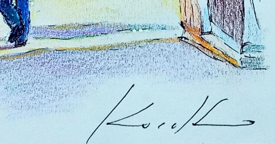 GP111★原画を飾る！！★師：平山郁夫★東京芸大卒★有名百貨店人気作家