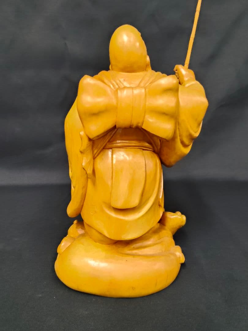 ​七福神 木彫り 置物 全7体揃い 恵比寿 大黒天 弁財天