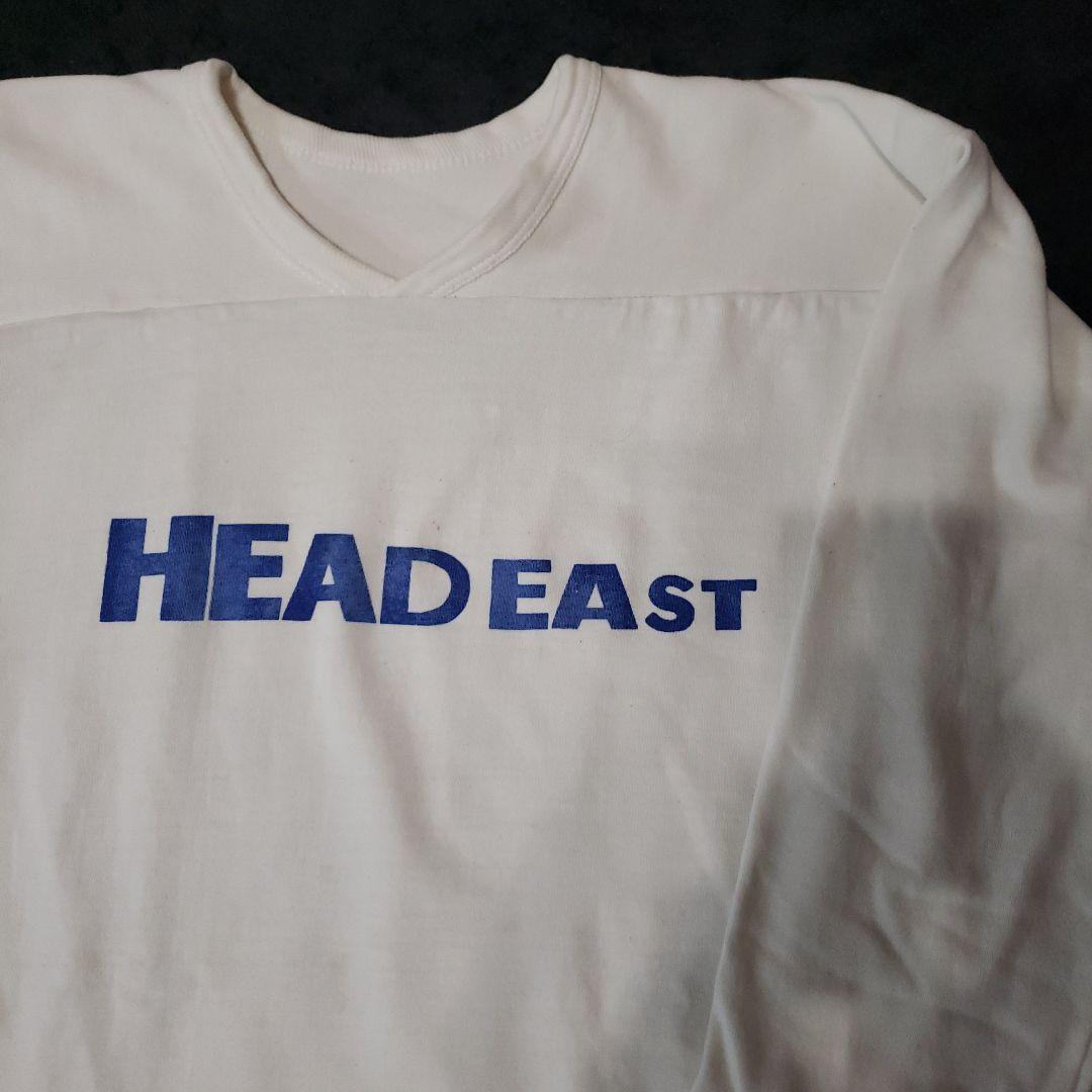 70s RUSSELL フットボールTシャツ ヴィンテージ 染み込みプリント