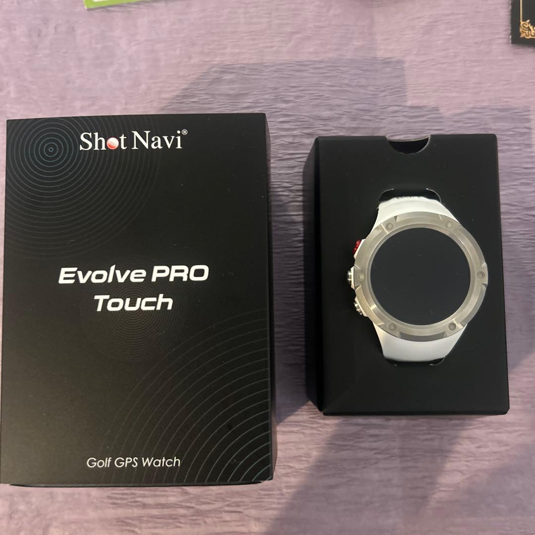 Shot Navi(ショットナビ) Evolve PRO Touch ホワイト