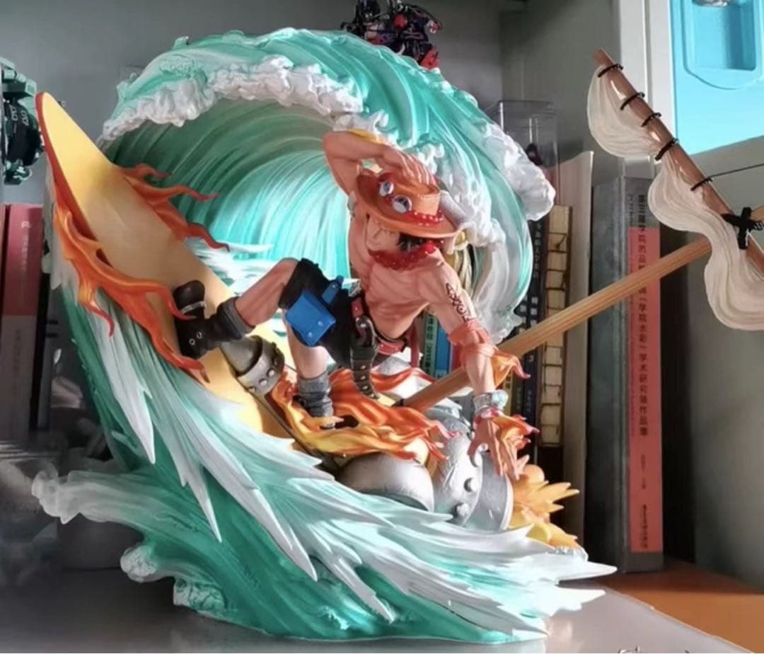 ワンピース エース ガレージキット ガレキ スタチュー③①