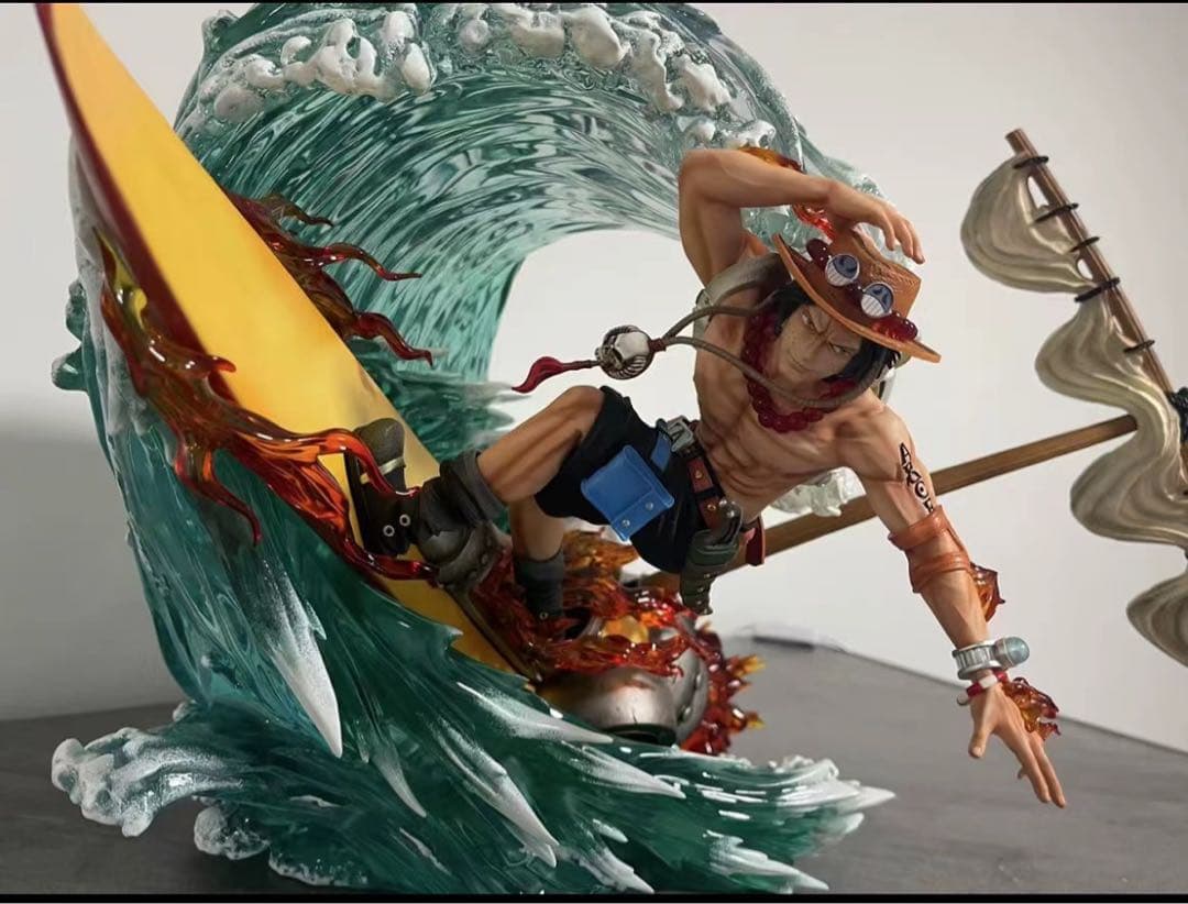 ワンピース エース ガレージキット ガレキ スタチュー③①