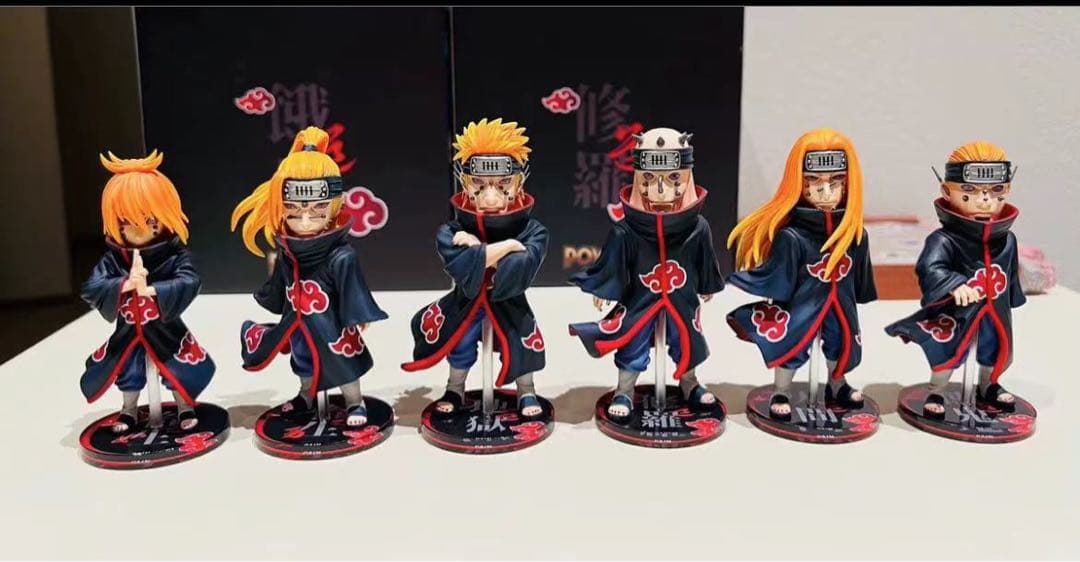 ナルト Power-STUDIO  ペイン 六道 6体 フィギュア