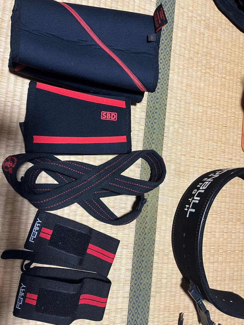 パワーリフティング入門セット SBD(L/M) IRON BULLベルト 鬼スト