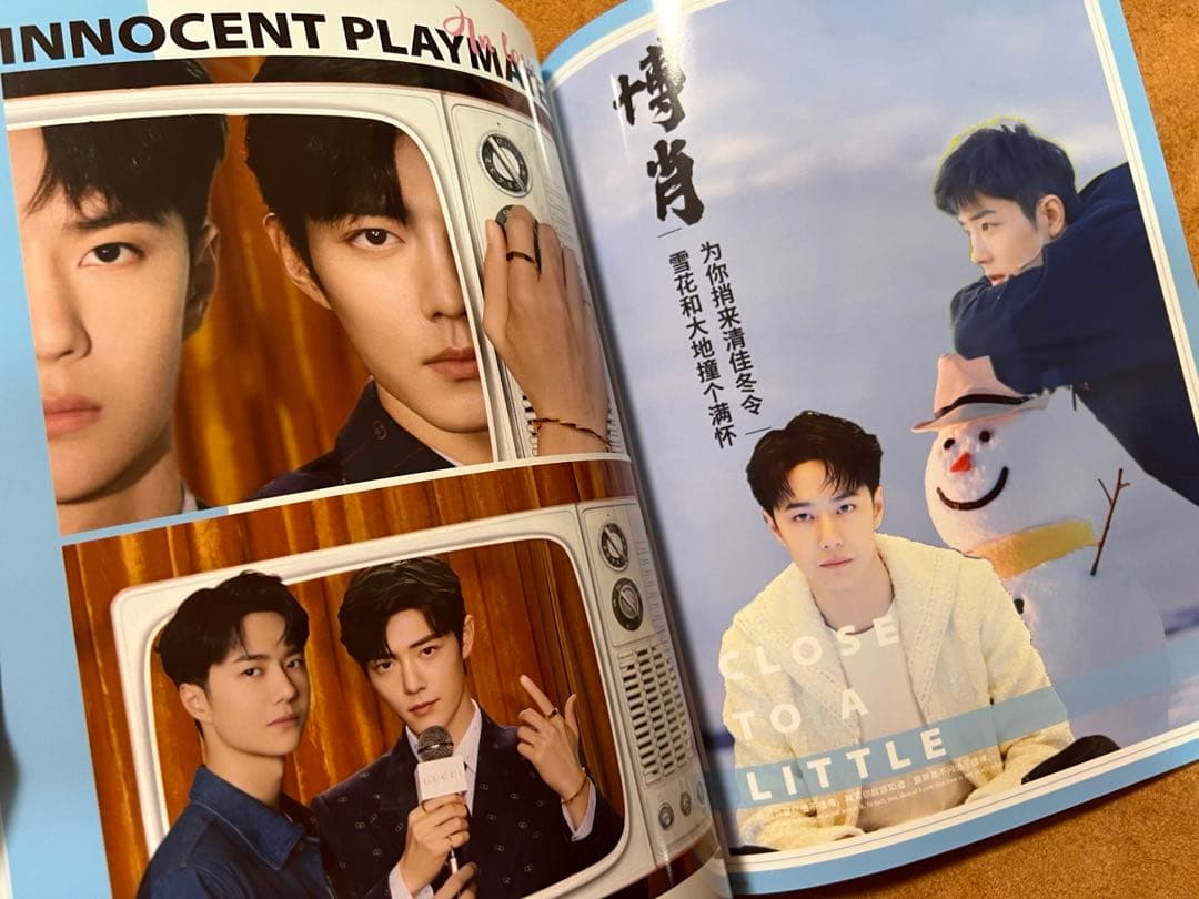 2799円陳情令 王一博肖戦写真集 博君一肖合成写真集①