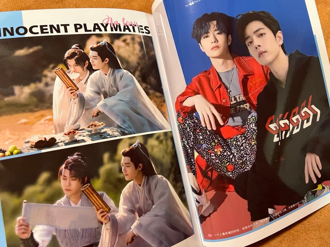 2799円陳情令 王一博肖戦写真集 博君一肖合成写真集①