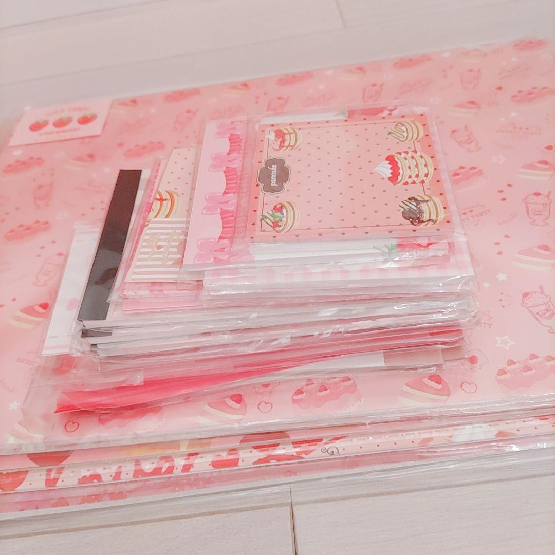 milkcandy❣️ 紙もの 詰め合わせ♪ メモ デザインペーパー まとめ売り