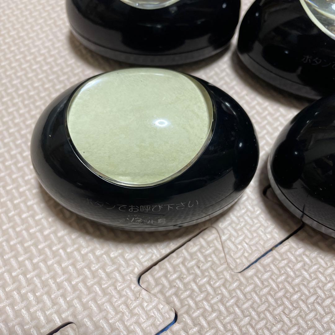 完動品 送料込み ソネット君 送信機6台 黒オーダーシステム 呼び出しチャイム