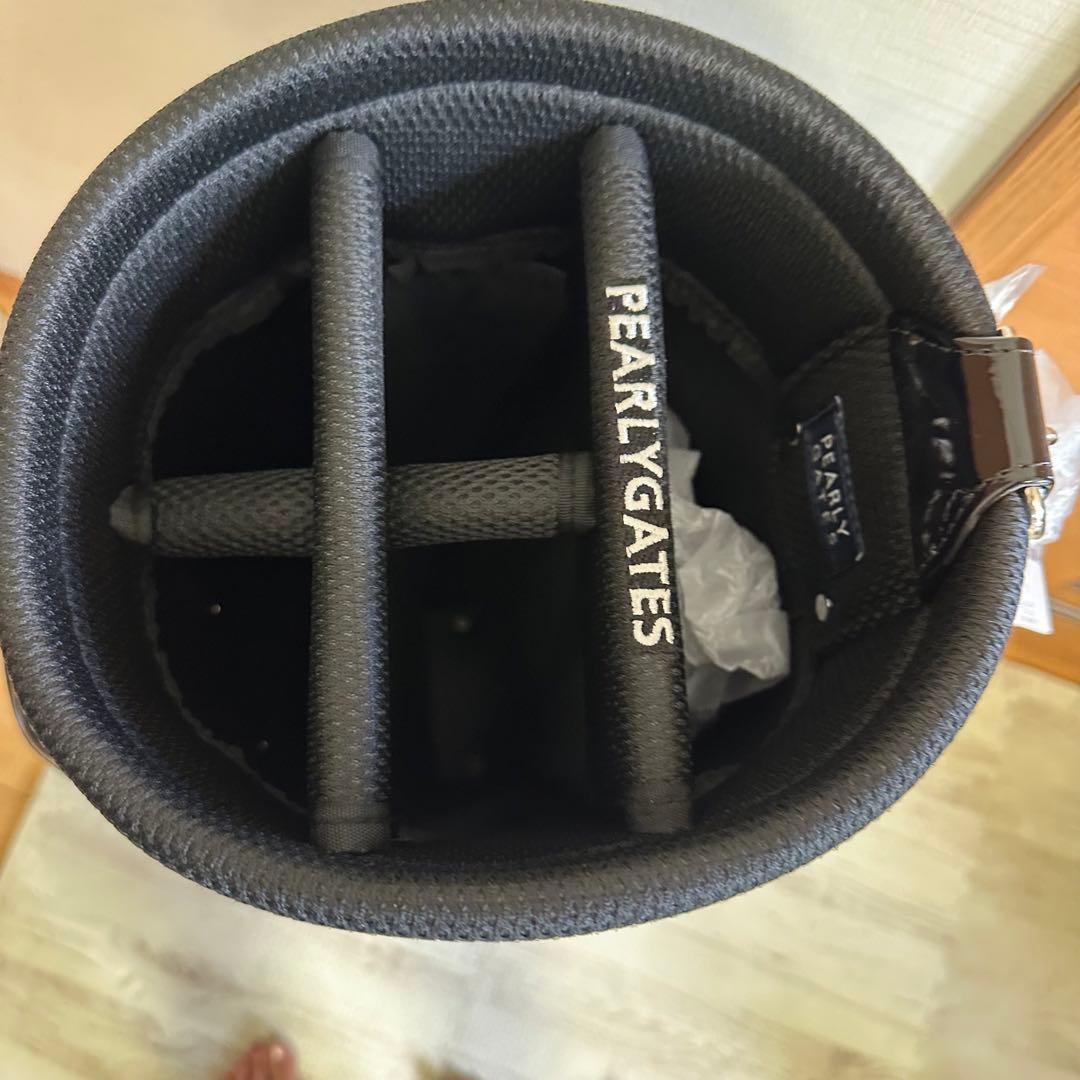 PEARLY GATES ブラックキャディバッグ