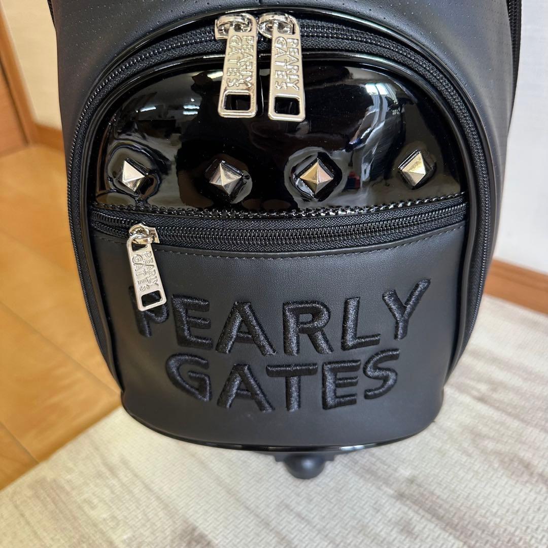 PEARLY GATES ブラックキャディバッグ