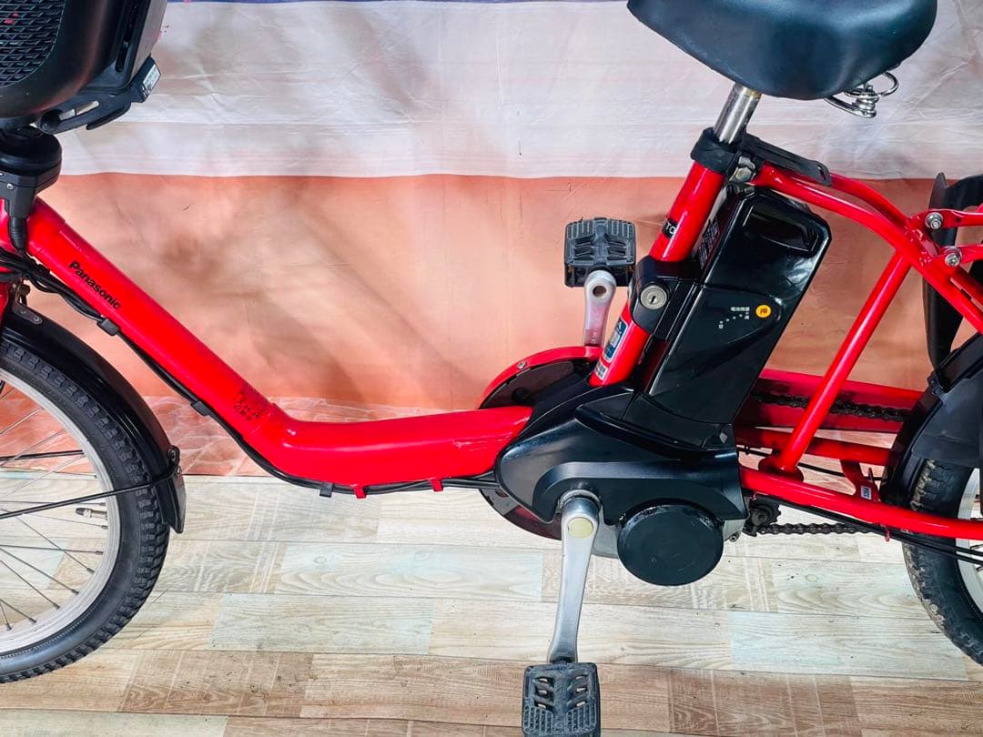 パナソニックギュット⭐️13AH！子供乗せ電動アシスト自転車Y3264