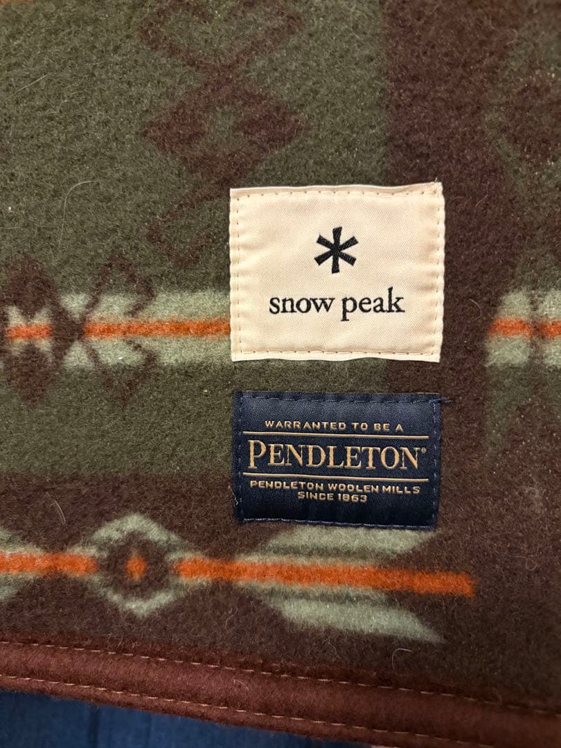  peak Pendleton ウールブランケット