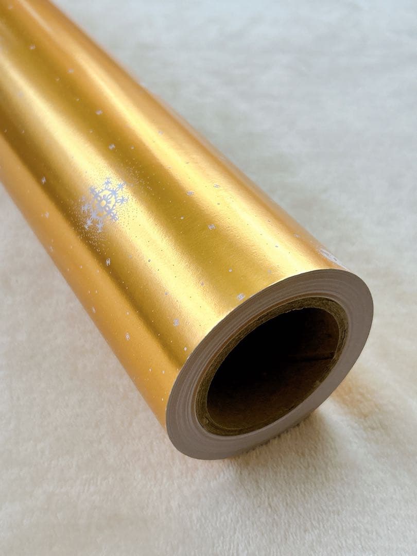シャネル　2024ホリデーラッピングペーパー　ゴールド 包装紙