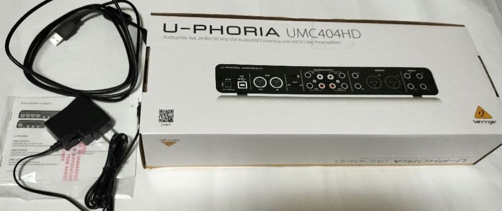 BEHRINGER　オーディオインターフェース UMC404HD　ベリンガー