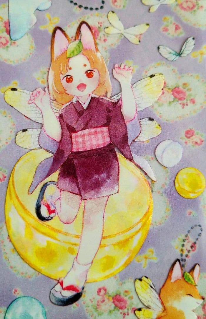 J905＃精灵扭蛋(PET)田小宝切り売り海外人物マステ女の子苜暖