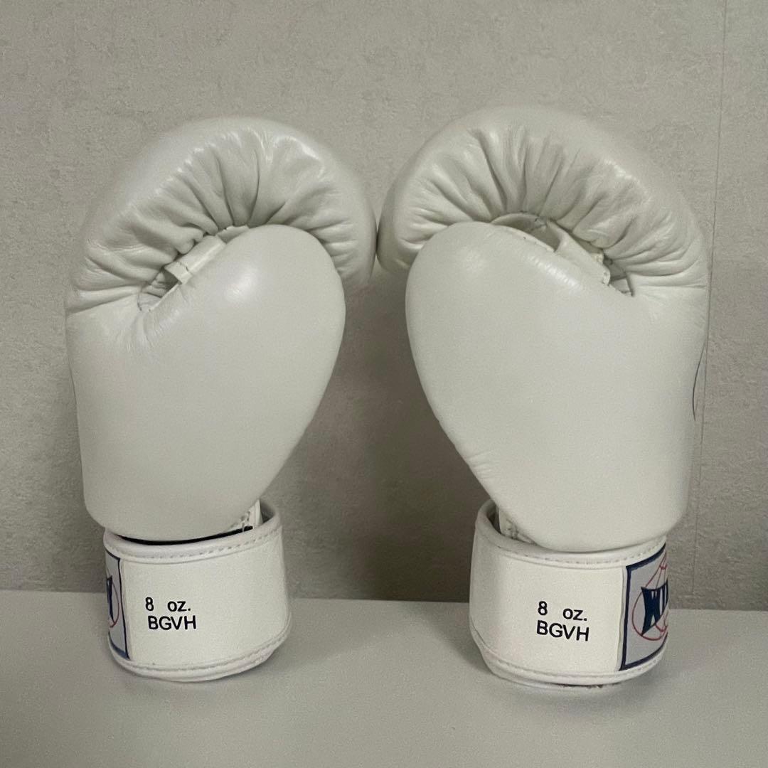【値下げ中】WINDY ボクシンググローブ ホワイト 8oz 健康