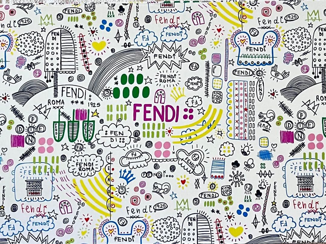 【未使用】FENDIコラボベアブリック