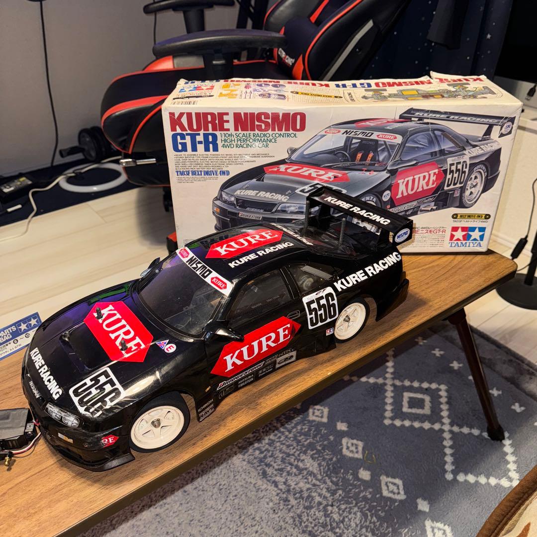 KURE NISMO GT−R電動ラジコンカー　1／10スケール　ジャンク品