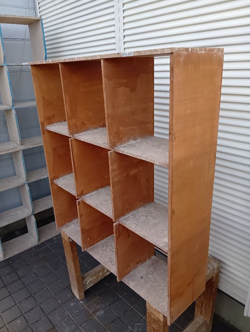 とまり木　レース鳩　マス目棚　鳩小屋　盆栽　苗木育成棚　工具棚　鳩道具　愛鳩の友