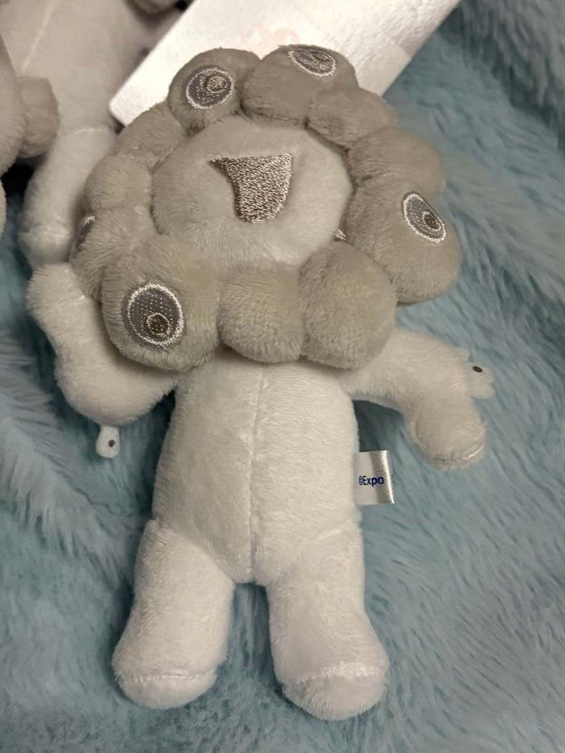 白ミャクミャク ボールチェーンマスコットA B C