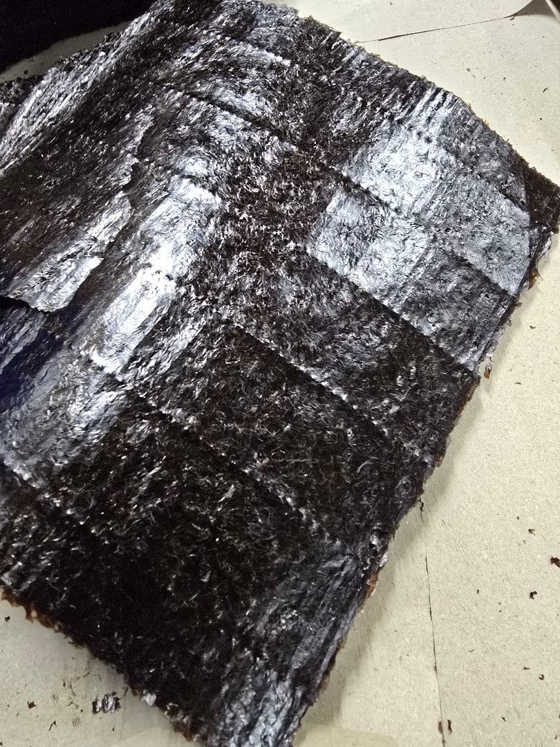 大量！！初摘み訳あり乾海苔全型100枚×7袋！