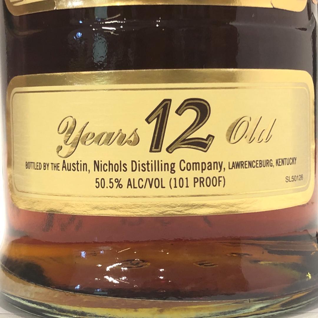 レア オールドボトル ワイルドターキー 12年 750ｍl 50.5％ 化粧箱
