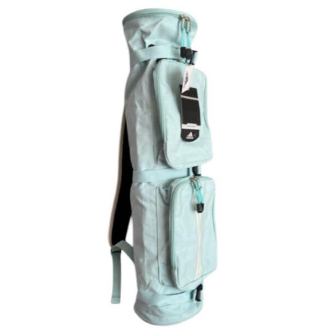 ★adidas★YOGA ヨガバッグ ヨガ マット バッグ ブルー 水色 新品