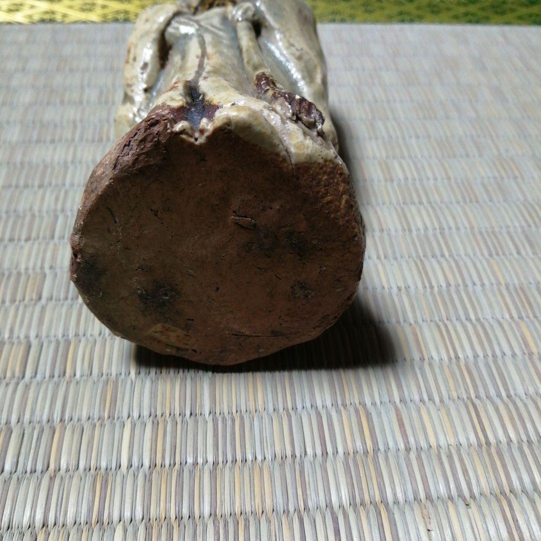 正木焼　高砂姥人形　15cm　寛政年間