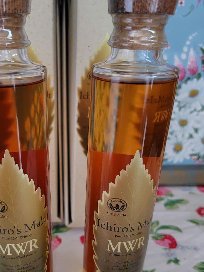 イチローズモルト ミズナラウッドリザーブ　箱付き　MWR 200ml 2本